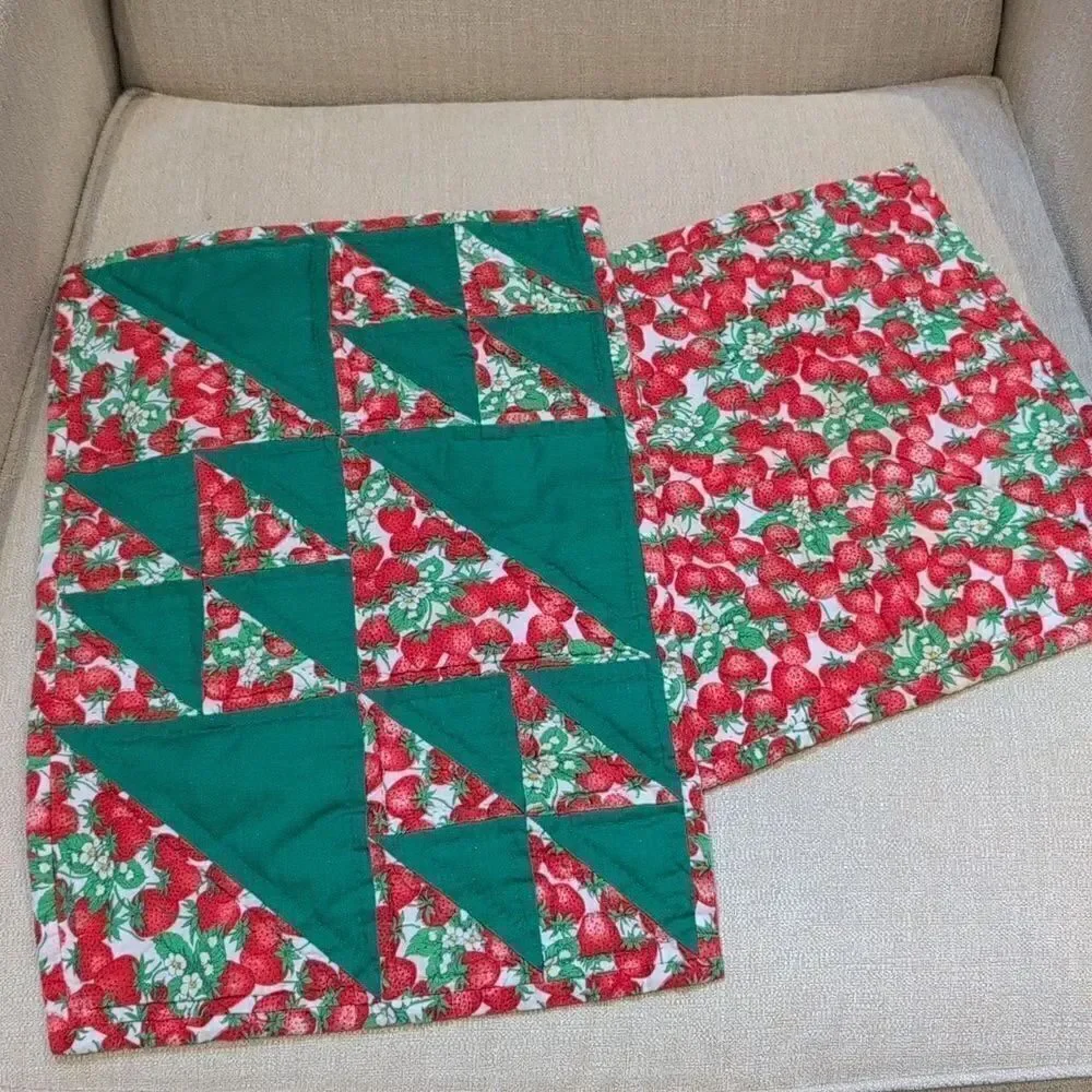 Vintage hand stitched